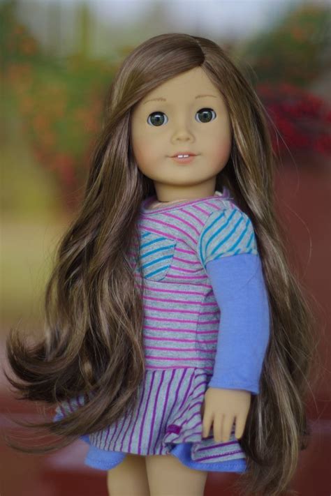 Irresistible American Girl Doll Custom Isabelle Marie Grace Wig Ooak