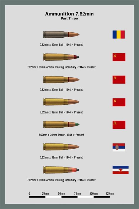 Ammunition Round Size Chart