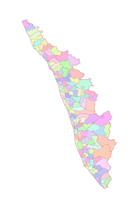 Kerala map (calicut kannur at first) traffic. Words and what not: #Wikidata - Kerala MLA constituencies