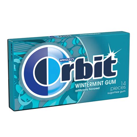 Orbit Sugar Free Wintermint Chewing Gum 14 Ct