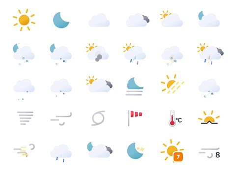 Animated Weather Icons 20 By Bas Milius On Dribbble