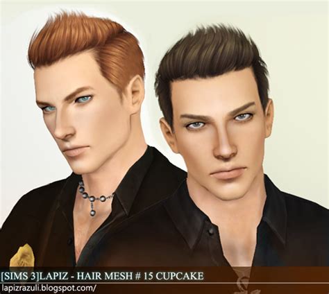 Cool Hairstyle 13 And 15 Zombrex And Cupcake Sims 3 Hairs