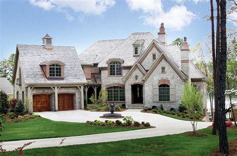 Stone And Brick French Country Home Plan 17528lv Architectural Designs House Plans