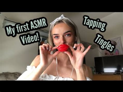 MY VERY FIRST ASMR VIDEO Tapping Whispering Whisper Ramble YouTube