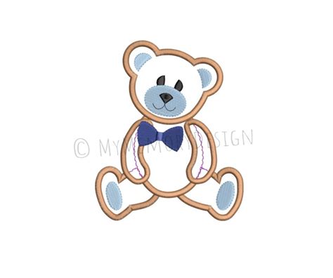 Machine embroidery, Bear Embroidery, Baby embroidery, Embroidery design, Boy embroidery 