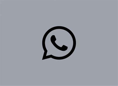 Whatsapp Grey Icon Ios Icon Icon App Icon