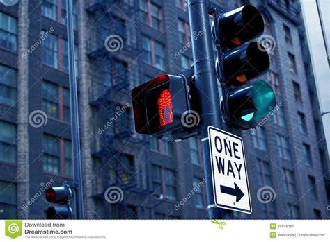 Traffic Lights Stock Image Image Of Urban Commute Sign 35916361