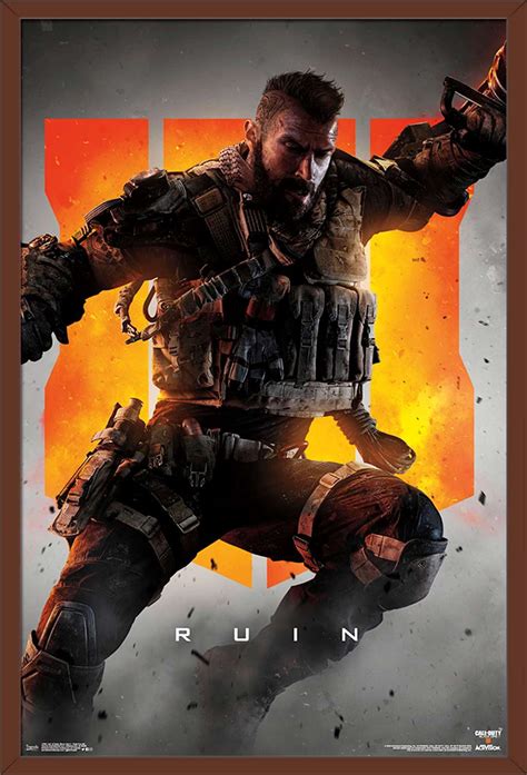 Call Of Duty Black Ops 4 Ruin Key Art Poster