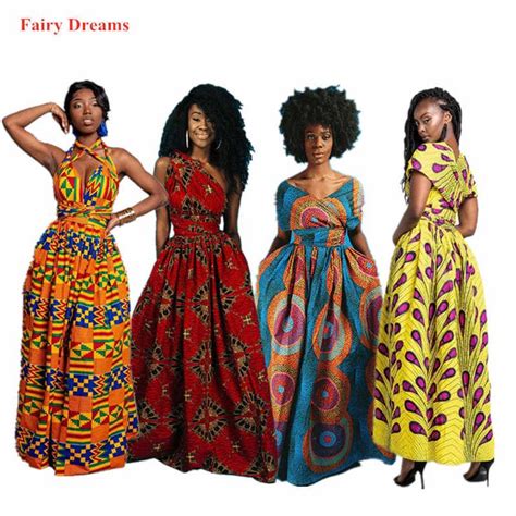 Long African Dress Women Traditional Fashion African Dress African Print Fashion Dresses