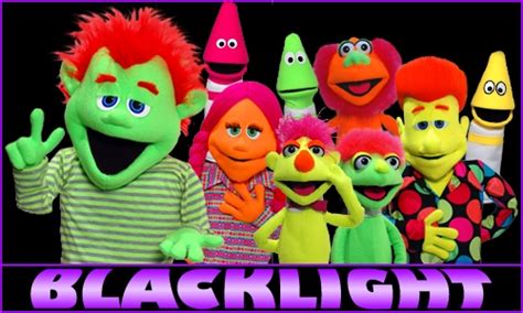 Black Light Puppets By Puppets Inc