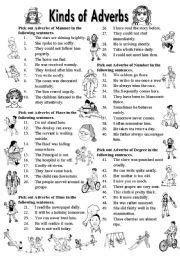With frequency adverbs, on sundays., in the mornings 3. 14 Best Images of Identifying Pronouns Worksheets Answer ...
