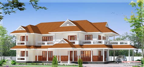 Beautiful Luxury Two Storey House Design ~ Kerala House Design Idea