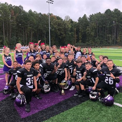 5th And 6th Grade Football Team Wins Conference Championship — Trinity