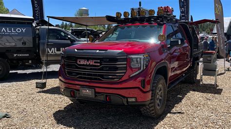 The First Customized 2022 Gmc Sierra 1500 At4x Makes Its Debut