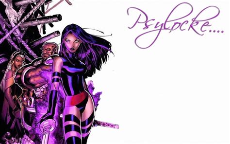 X Men Babe Fantasy Marvel Xmen P Warrior Sexy Psylocke HD Wallpaper