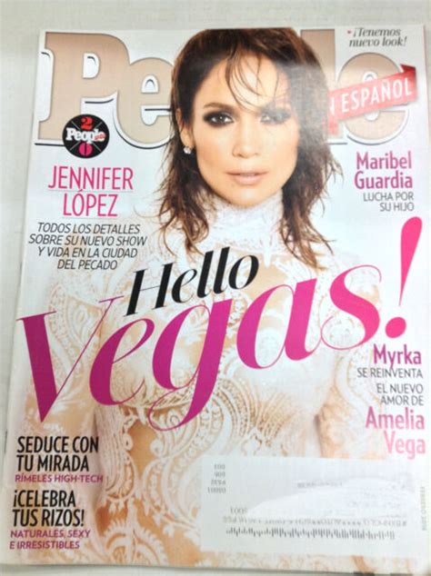 People Weekly Spanish Magazine Jennifer Lopez February 2016 050317nonr