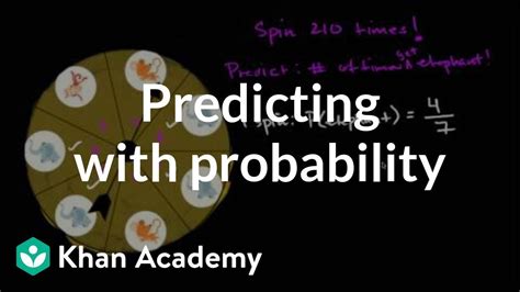 Making Predictions With Probability Statistics And Probability 7th