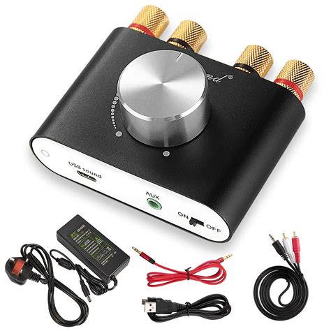 Nobsound Mini Bluetooth Power Amplifier Stereo Hi Fi Digital Amp 20