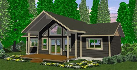 Small Modern Cabins Small Cabins And Cottages Plans 3