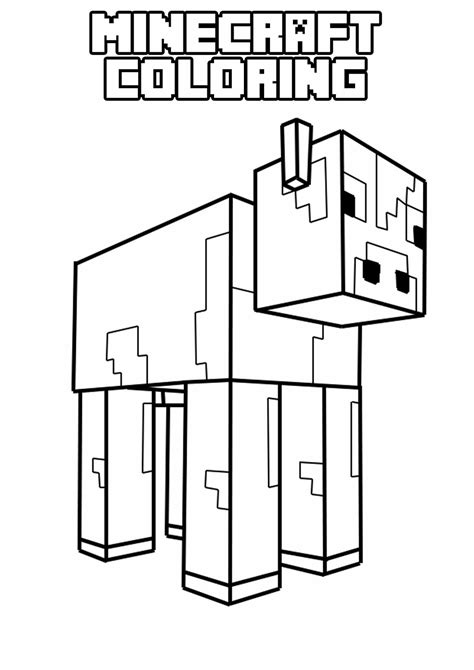 Print minecraft coloring pages for free and color our minecraft coloring! Minecraft (3) - Printable coloring pages