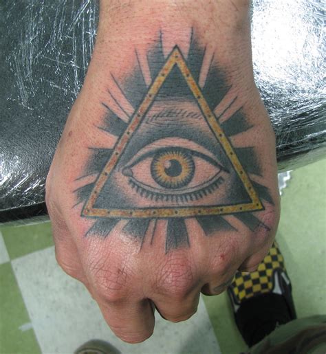 Eye Of Illuminati Tattoo A Photo On Flickriver