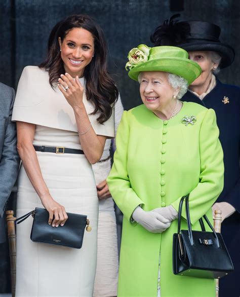 Meghans First Appearance With Queen Elizabeth Ii Meghan Markles First Royal Moments
