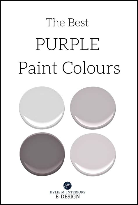 Exploring The Versatile And Sophisticated Purple Grey Paint Color