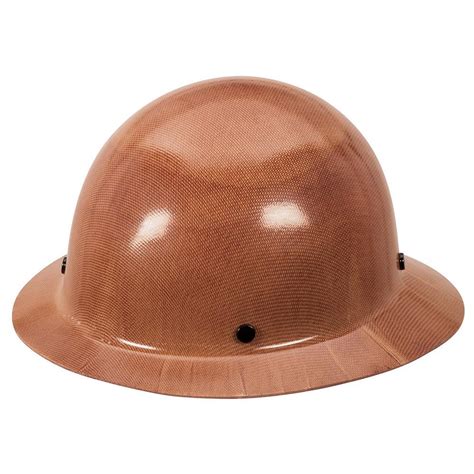 Msa 454672 Skullgard Protective Hard Hat Full Brim Staz On Suspension