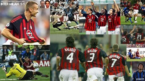 Football club internazionale milano (milan), italy. Inter-Milan 1-1 (13/5/2003) Radiocronaca di Livio Forma ...