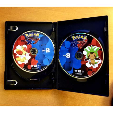pokemon the series xy set 1 dvd 3 disc set anime hauz n stuff