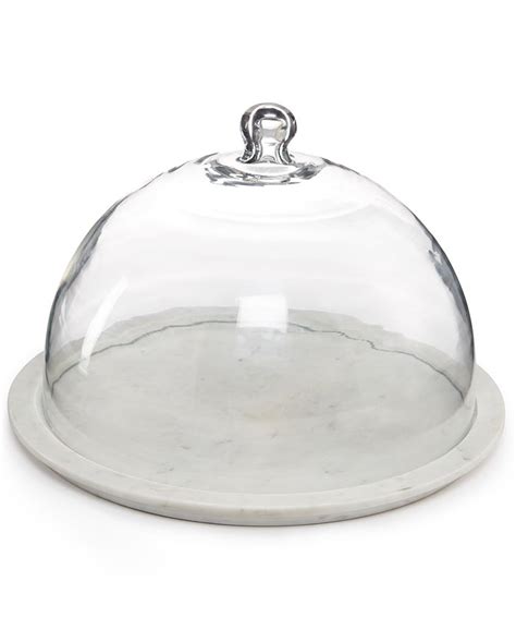 Martha Stewart Collection 10 Cake Dome And Marble Base Created For Macy