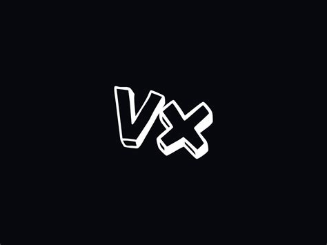 Simple Vx Logo Letter Capital Vx Luxury Logo Icon Vector 21496868