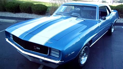 1969 Chevrolet Camaro Z28 Rs Dz302 Crossram Dual Carb Muscle Car Youtube