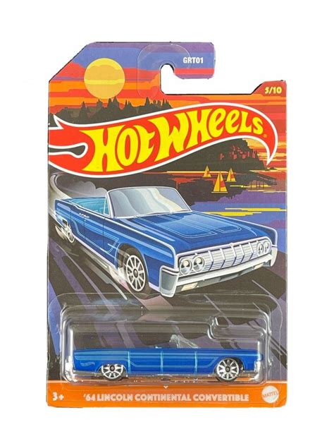 Lincoln Continental 1964 Blå Hot Wheels