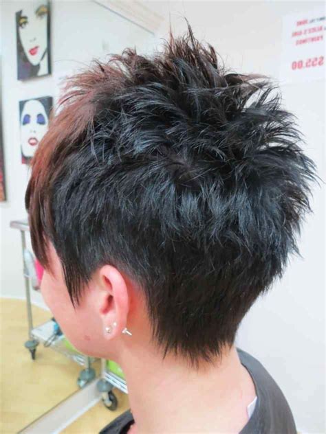Image Result For Pixie Bob Haircut Back View Short Spiky Haircuts