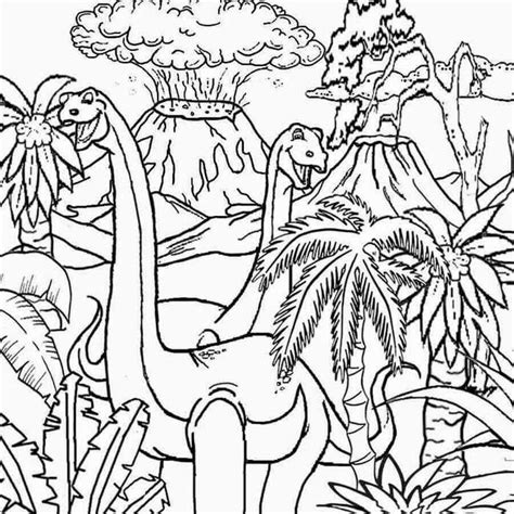 Free Jurassic Park Coloring Pages PDF Coloringfolder Com Dinosaur