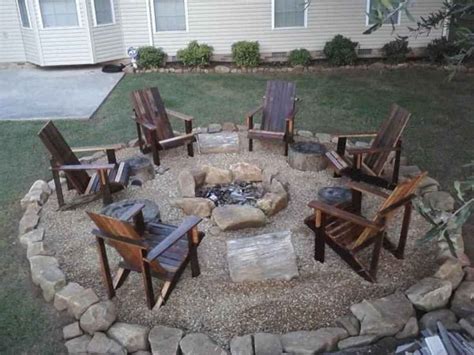 Awesome Backyard Fire Pit Design Ideas 5 Backyard Seating Area