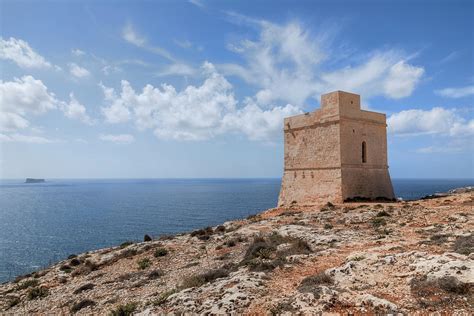 Tal Hamrija Coastal Tower Malta Photograph By Joana Kruse Fine Art