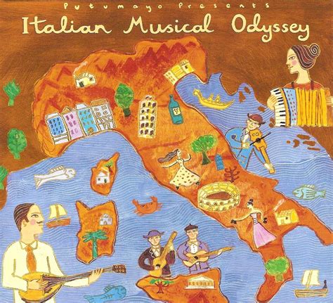 Release “putumayo Presents Italian Musical Odyssey” By Various Artists Cover Art Musicbrainz