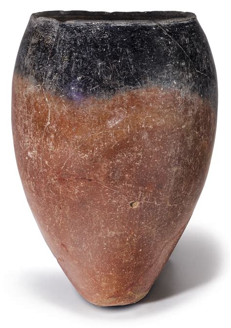 An Egyptian Black Topped Pottery Jar Predynastic Period Naqada Ii 3500 3200 B C Christie’s