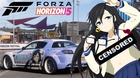 Forza Horizon Anime Design Sanshokuin Sumireko YouTube