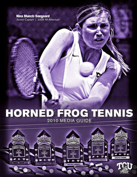 TCU Women S Tennis Media Guide By TCU Athletics Issuu