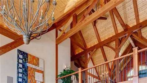 Mansion Monday A Post And Beam Masterpiece On The Lake In Sunapee