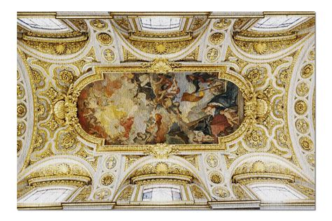 Renaissance Fresco Painting On The Ceiling Of Church Of St Louis Of