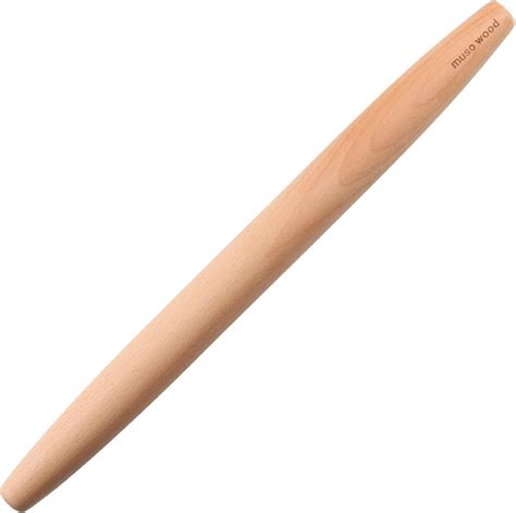 Muso Wood Rolling Pin For Baking Non Stick Wooden French Rolling Pin