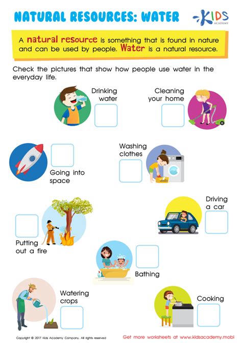 Printable Water Cycle Worksheets For Preschools Resource Water Worksheet Education Com