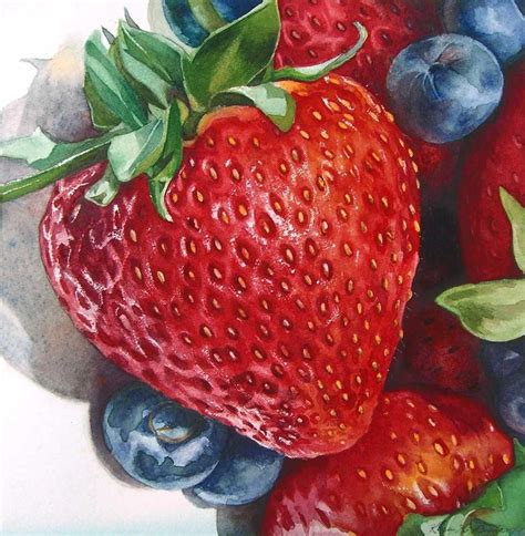 Daily Paintworks Original Fine Art Kara K Bigda Fruit Painting
