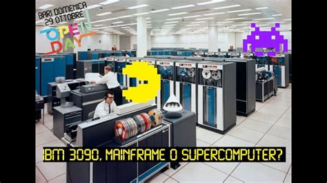 Ibm 3090 Mainframe O Supercomputer Orientamento Corretto Youtube