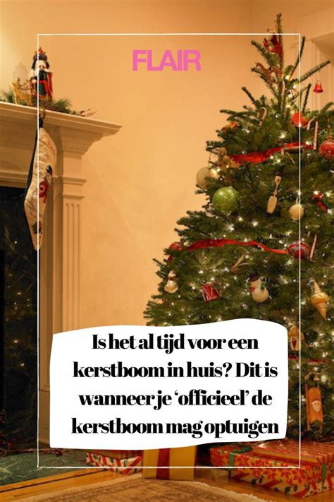 Is Het Al Tijd Voor Een Kerstboom In Huis Dit Is Wanneer Je Officieel