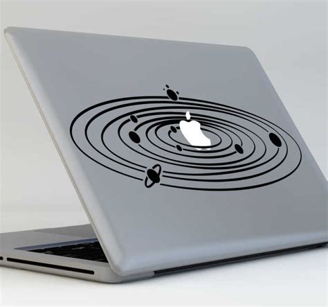 Sticker Decorativo Sistema Solar MacBook TenStickers